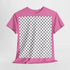 Keffiyeh Pattern Heavy Cotton Tee - Modern Mesh Design Streetwear T-Shirt